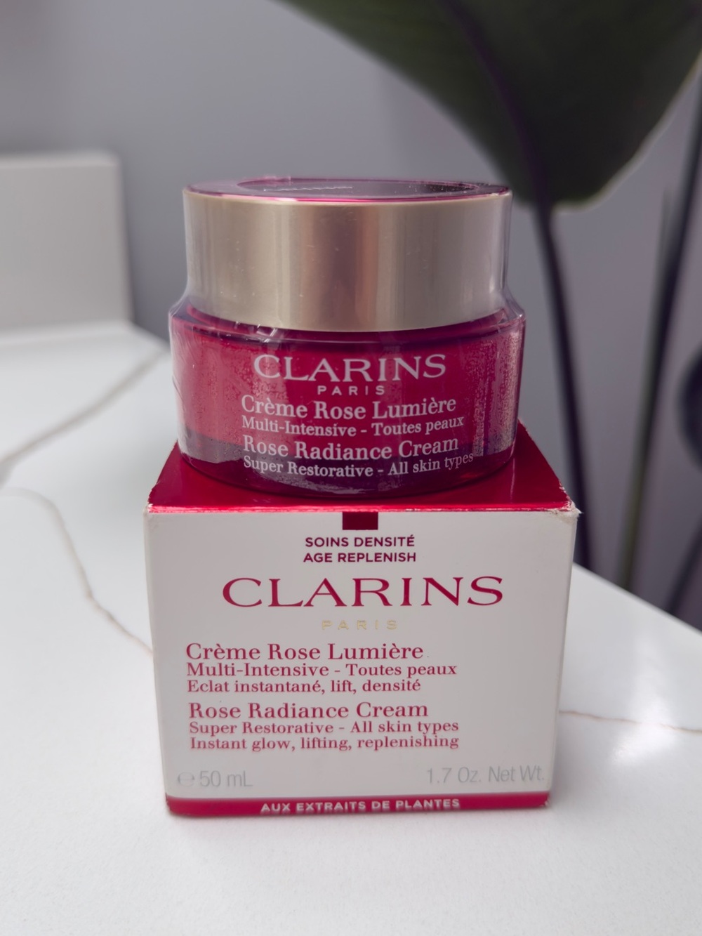 Clarins Crème Rose Lumiere - Rose Radiance Cream 50ml